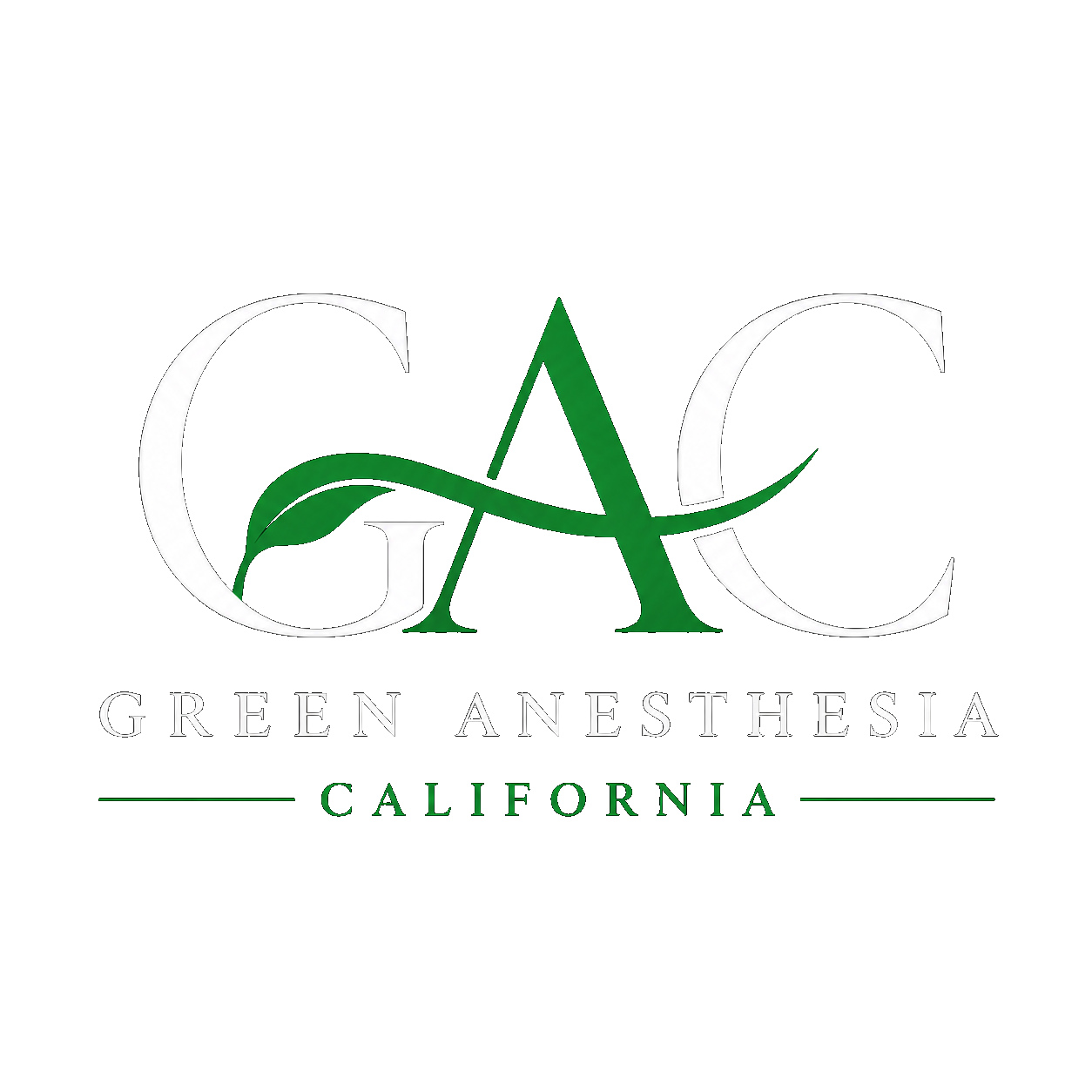 Green Anesthesia California logo